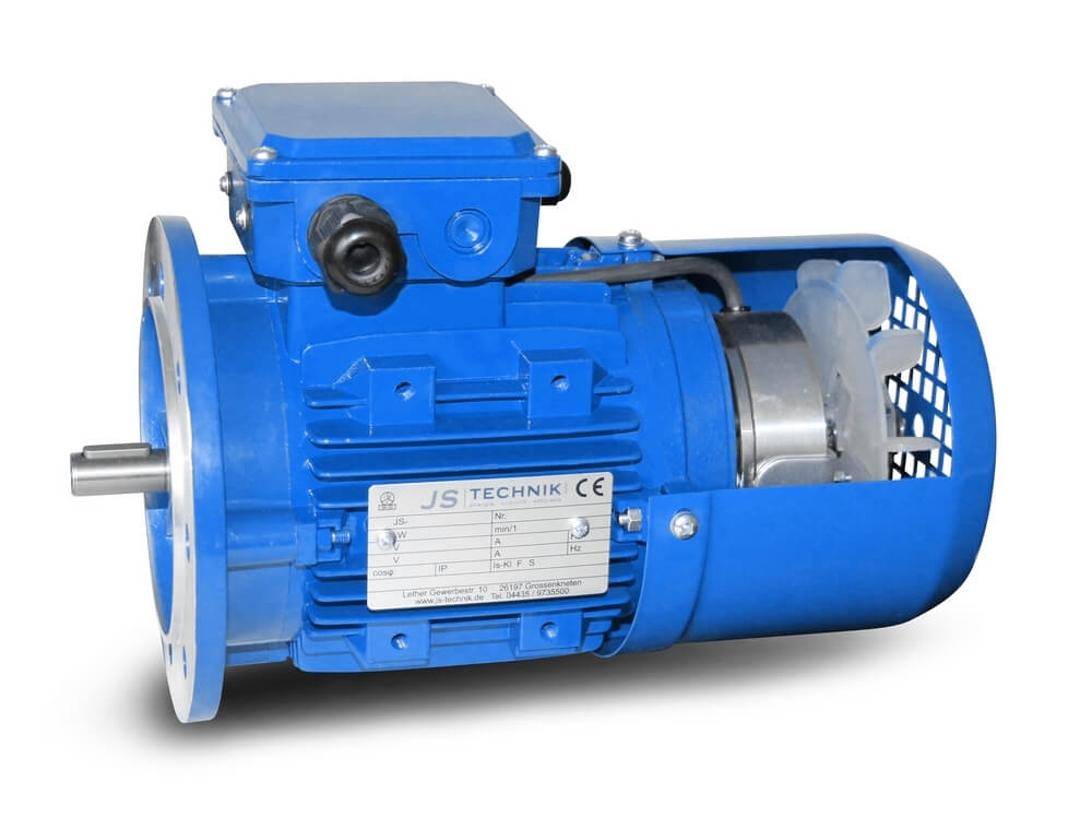 Remmotor BMS 90L-1,1 kW-6pol-B5